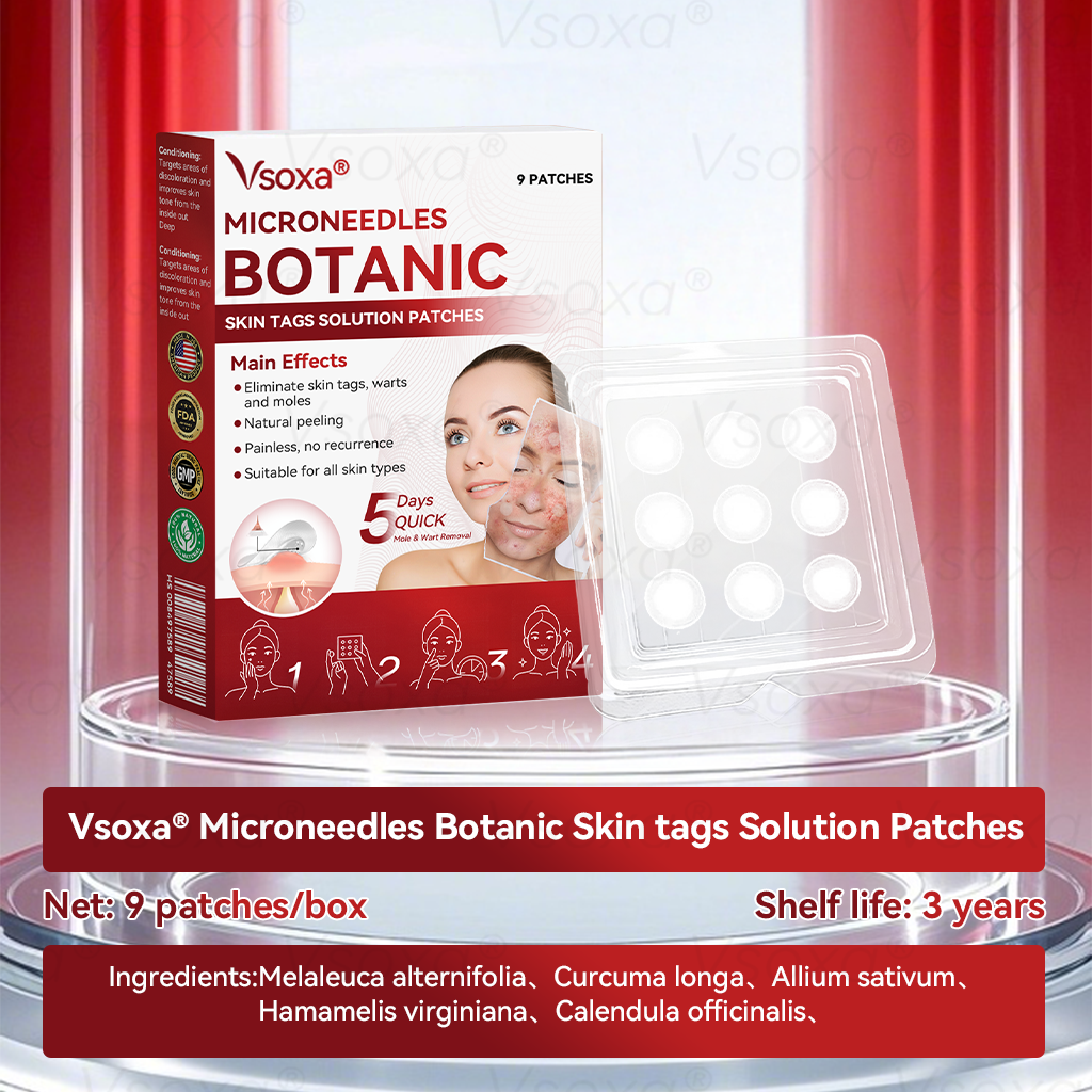 𝑉𝑠𝑜𝑥𝑎® 💧Microneedles Botanical Skin Tags Solution Patches - Made in the USA👩⚕️