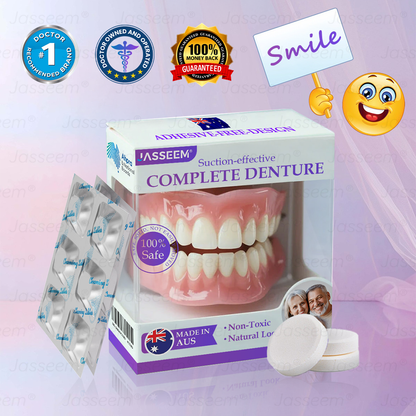𝐉𝐚𝐬𝐬𝐞𝐞𝐦® Latest Premium Comfort Dentures💧 (High-End Dentures, Easy to Wear - Limited Time 70% Off)🔥